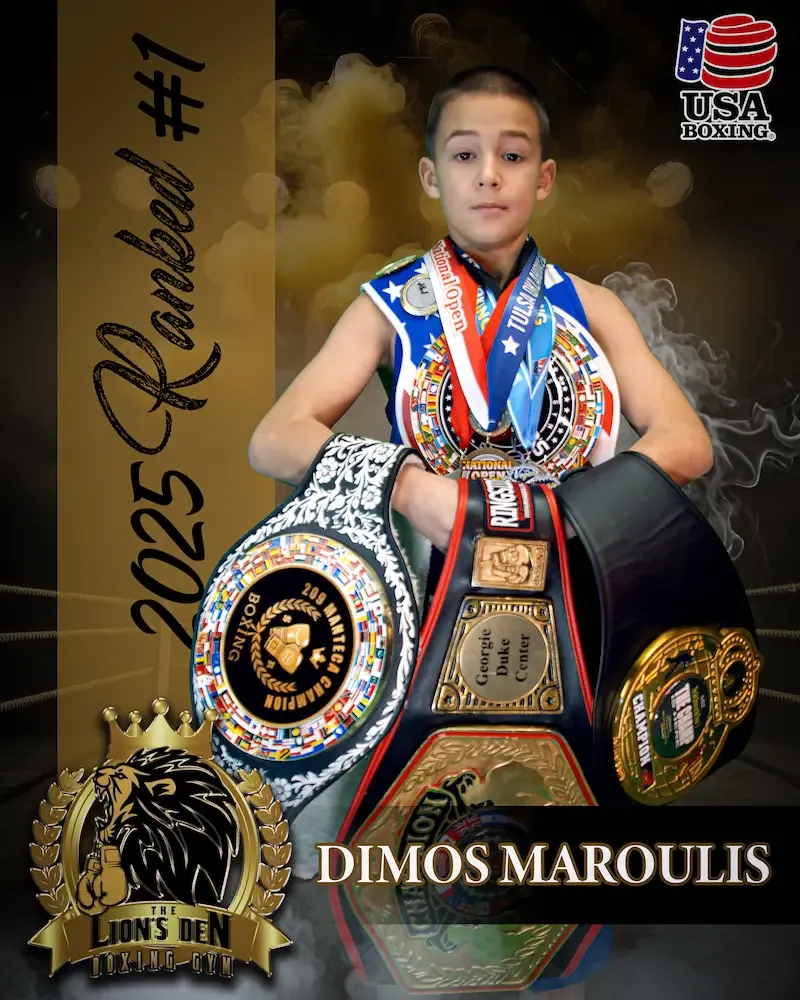 Dimos — Lions Den Boxing Gym amateur fighter