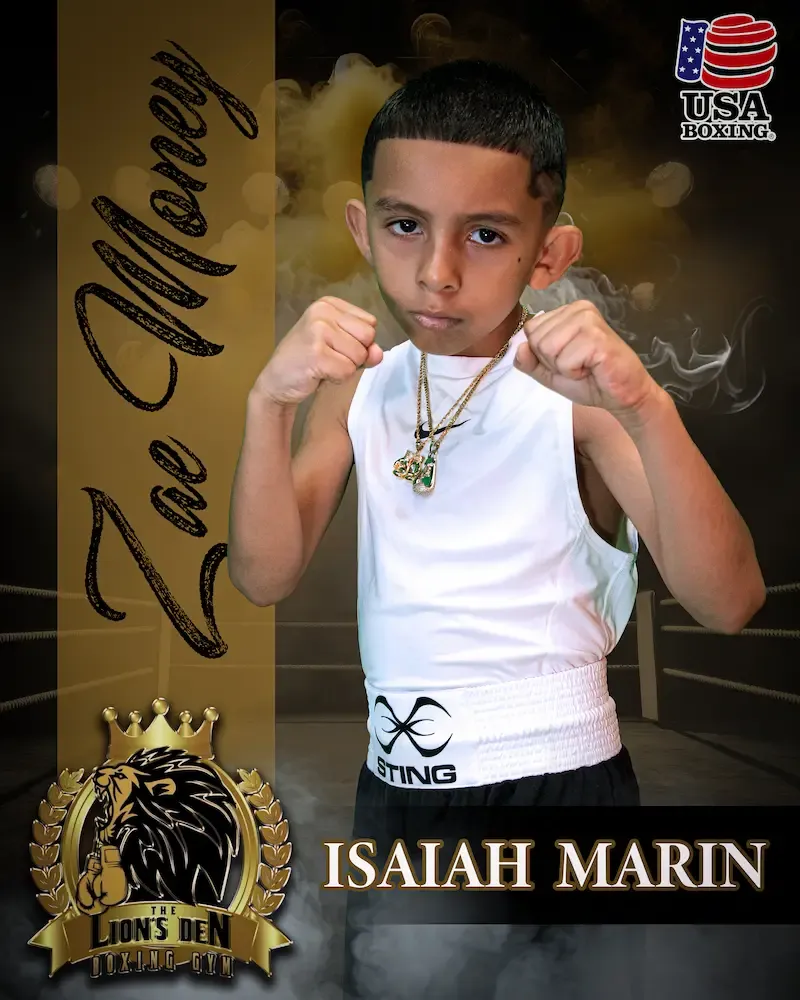 Isaiah — Lions Den Boxing Gym amateur fighter
