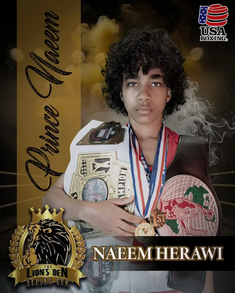 Naeem — Lions Den Boxing Gym amateur fighter