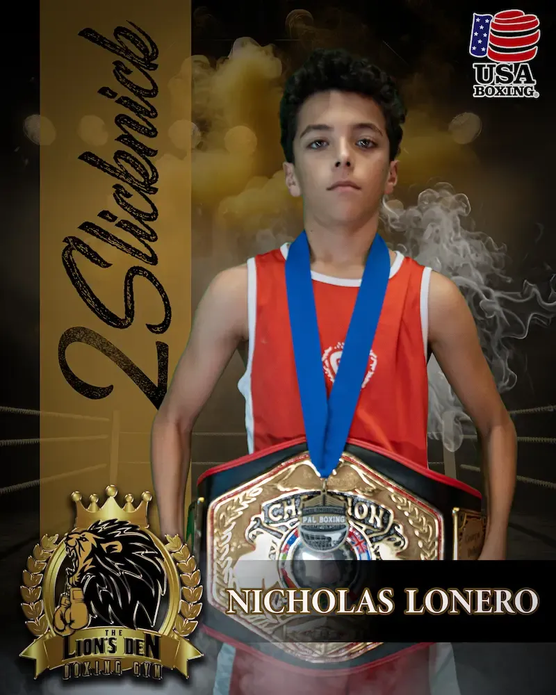 Nick — Lions Den Boxing Gym amateur fighter