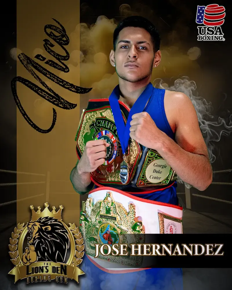 Nico — Lions Den Boxing Gym amateur fighter
