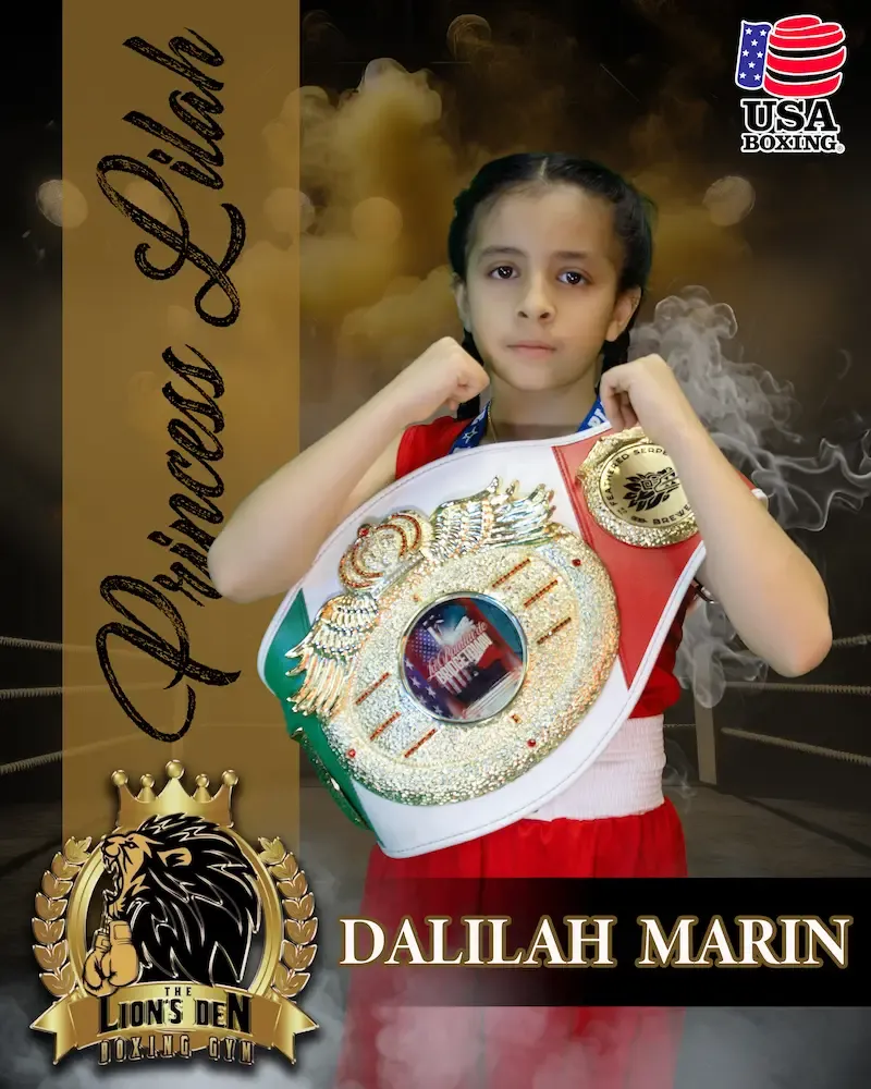 Dalilah — Lions Den Boxing Gym amateur fighter